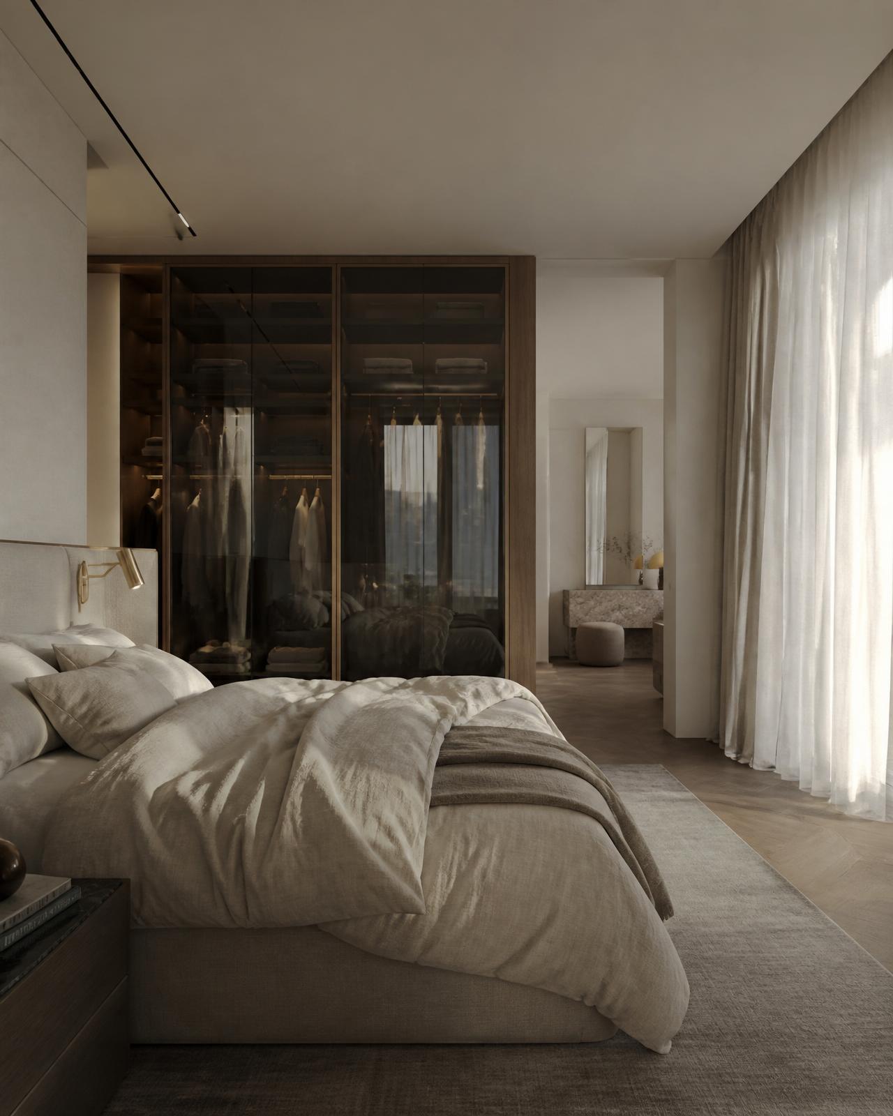 Elegant Cherfan Design bedroom interior